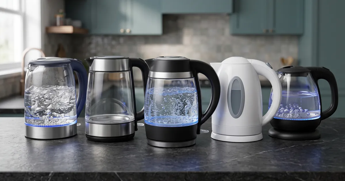 Top 5 Electric Kettles for Busy Kitchens that Boil Water in Minutes in the US (2026)
