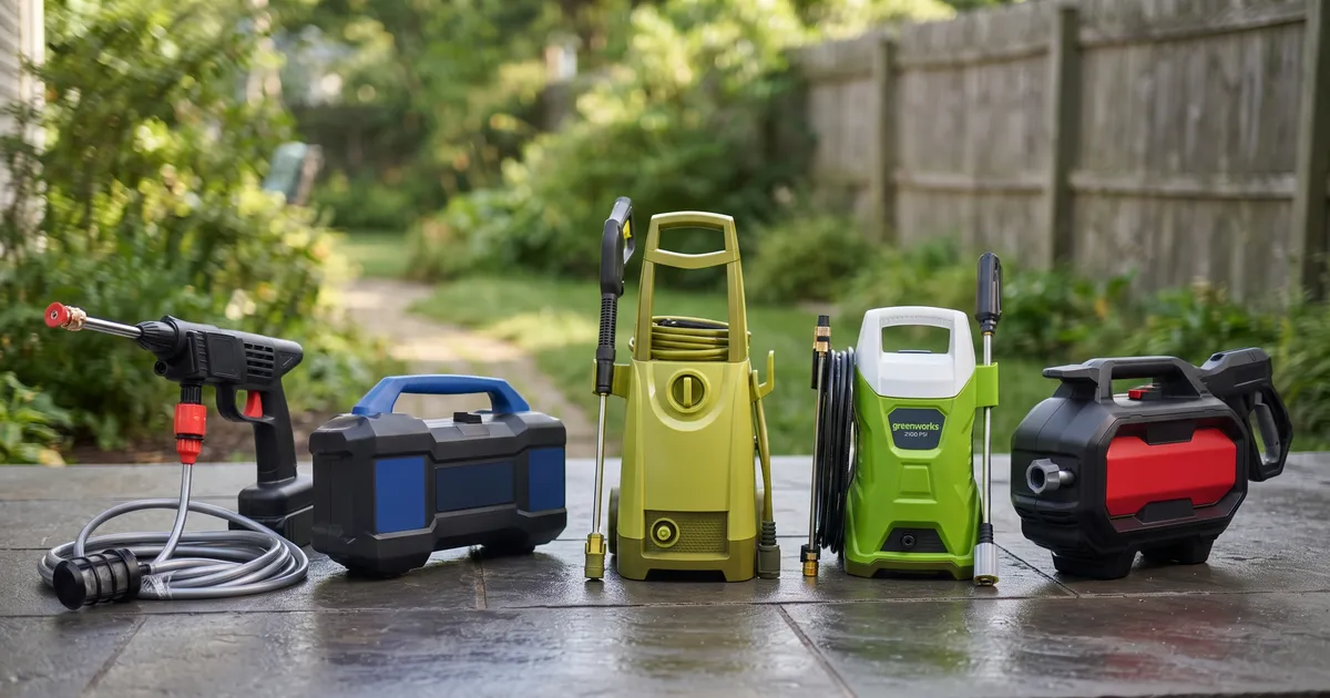 Top 5 Pressure Washers for Patios and Siding that Blast Away Grime in the US (2026)